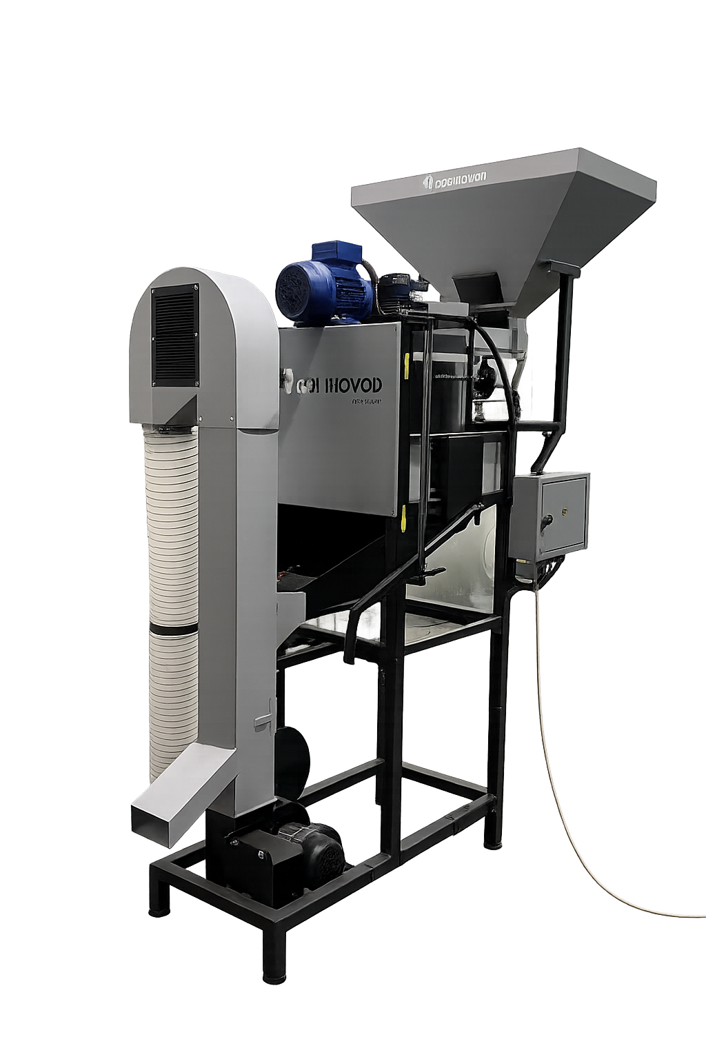 Hazelnuts Nutcracker with Aspiration (200 kg/h)